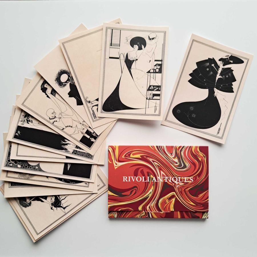 ビアズリー『サロメ』ポストカードセット（12枚組）特製封筒入り／高