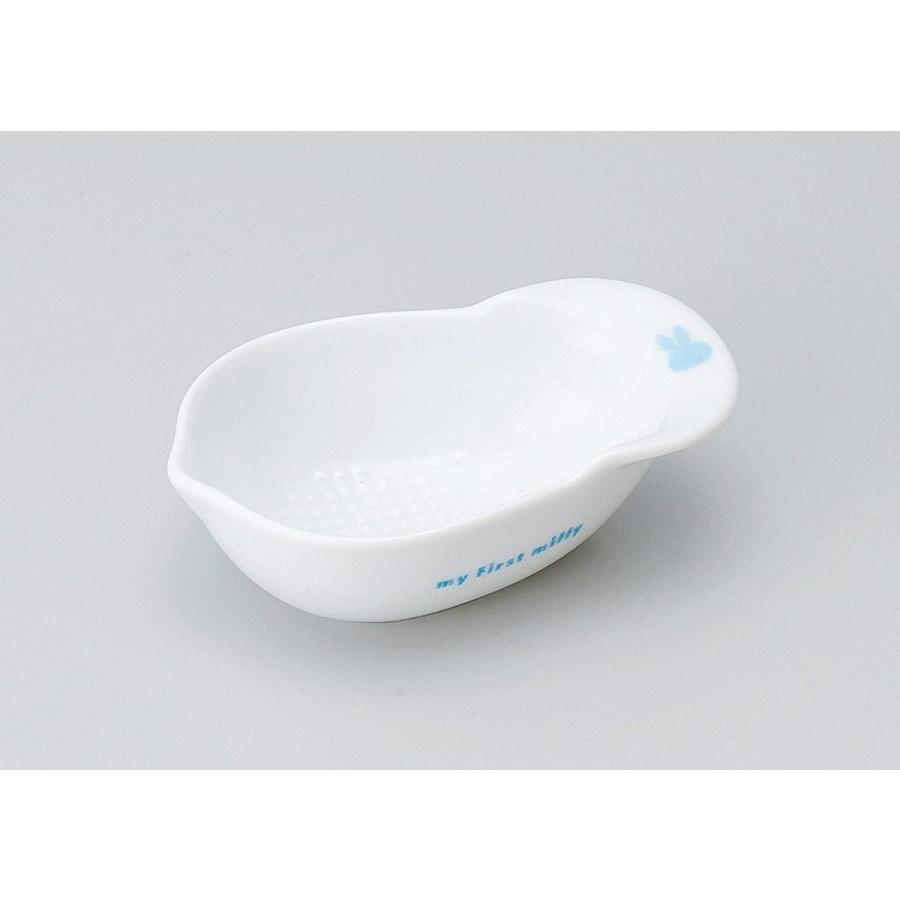 金正陶器 マイファースト ミッフィー ベビー食器セット ブルー 離乳期に合わせてお使いいただける食器セット Spabri Com
