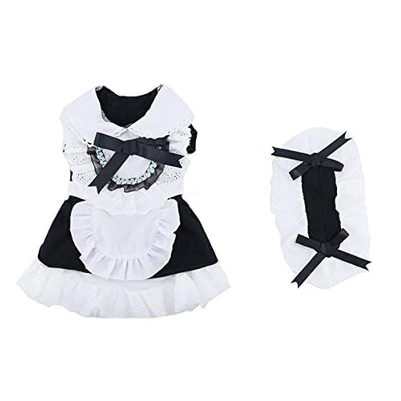 全国宅配無料 ペット用の服 ロリータメイド服 猫犬用 洋服 仮装 メイド服 かわいい プレゼント 猫服 犬服 ネコ服 イヌ服 ドッグウェア ペット服 キャ 手数料安い Turningheadskennel Com