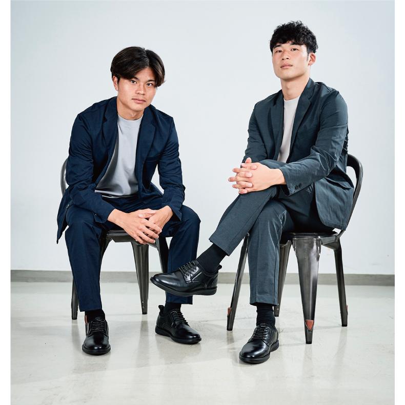 メンズ スーツ セット チョコザップ 動けるスーツ チャコール カジュアル ストレッチ ビジネス ジャケット パンツ セットアップ 男性 L | RIZAP | 06