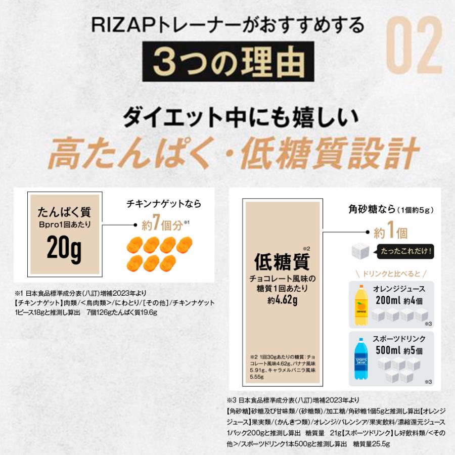 プロテイン チョコザップ Bpro ビープロ 1kg ソイプロテイン ホエイプロテイン マルチプロテイン 大豆 タンパク質 美容 サプリメント 女性 男性 | RIZAP | 08