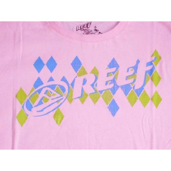 REEF リーフ S/S Ｔシャツ CLUBBING /ピンク｜rize-outlet｜02