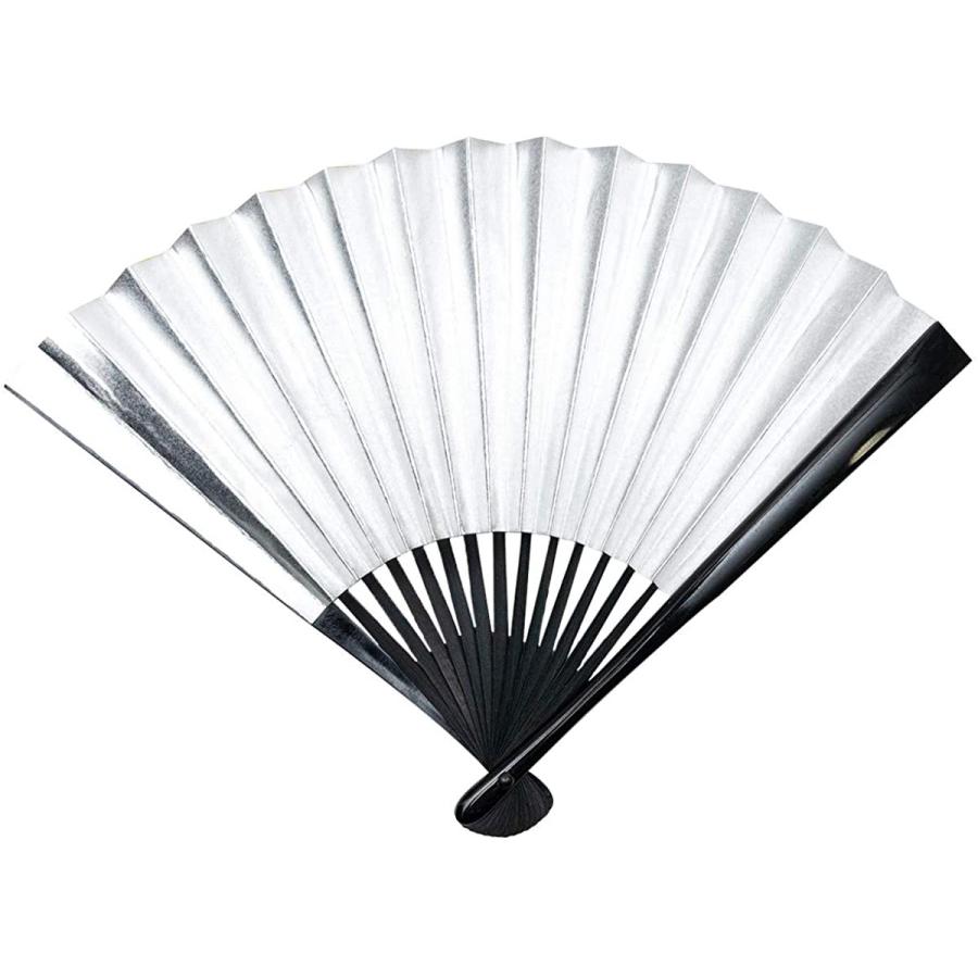 キョウエツ 扇子 留袖用 末広 金銀 黒骨 ベストセラー
