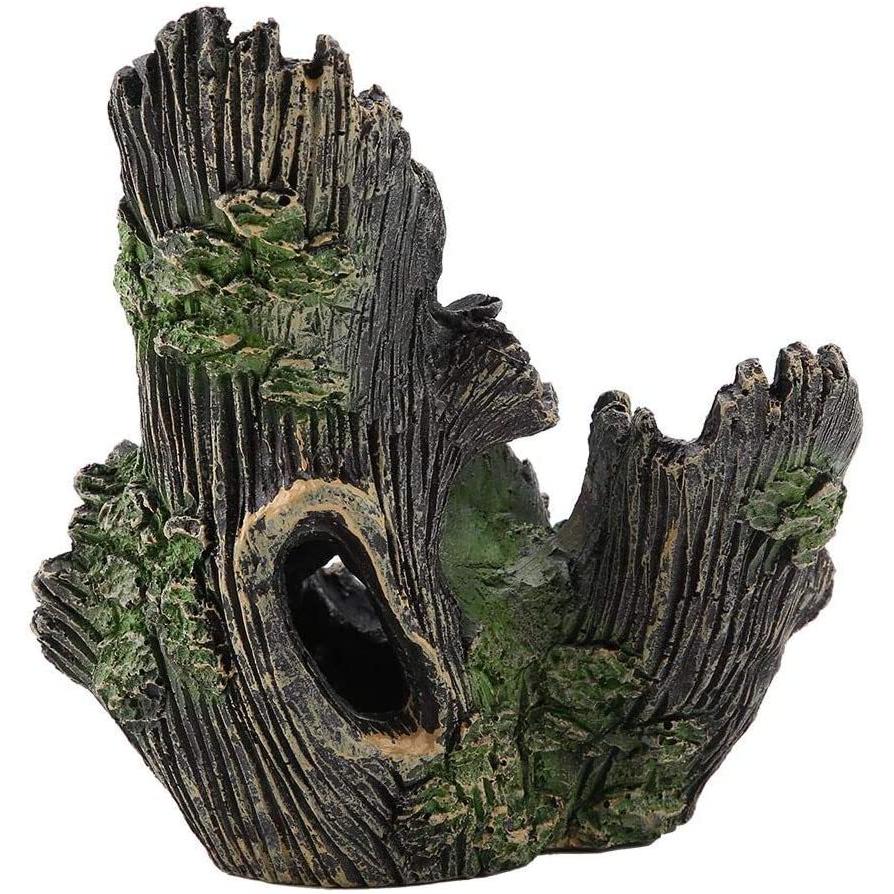 値引 Topincn 水槽 アクアリウム 飾り トンネル 装飾 オーナメント かくれ流木 朽木 水族館 流木 装飾 人工樹脂 木 水槽の飾り用 St 004 爆売り Turningheadskennel Com