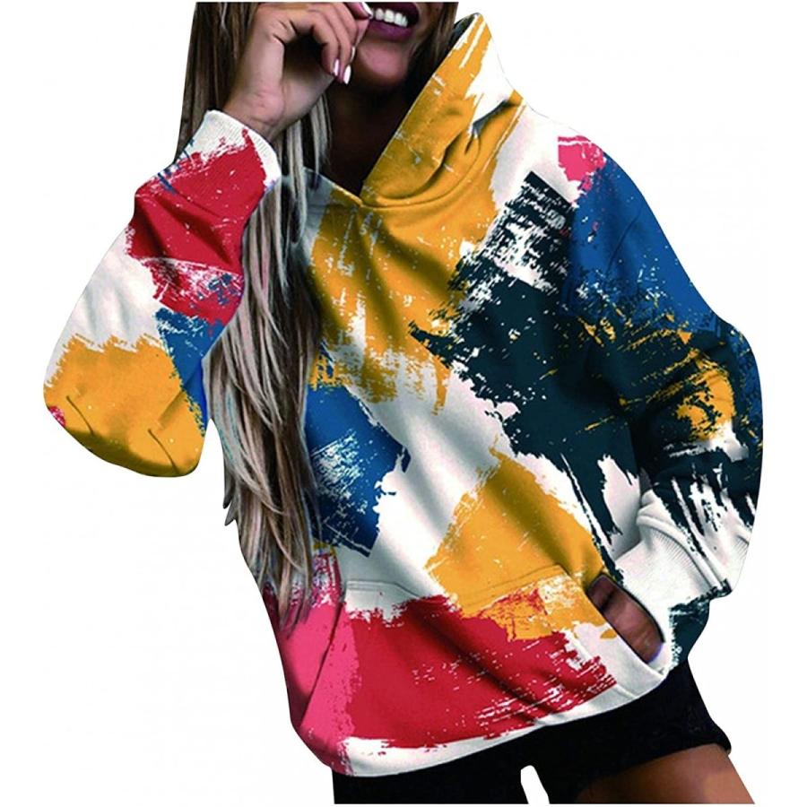 レディース パーカー Fulorrita 春 秋 冬 長袖 スウェットパーカー フード付き カーバーサイズ トップス 大きいサイズ 韓国風 トレーナー Sale 64 Off