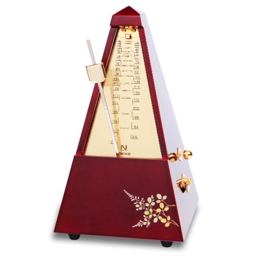 ニッコー/nikko　振り子式メトロノーム　玉虫塗　萩 ゴールド　122 | 