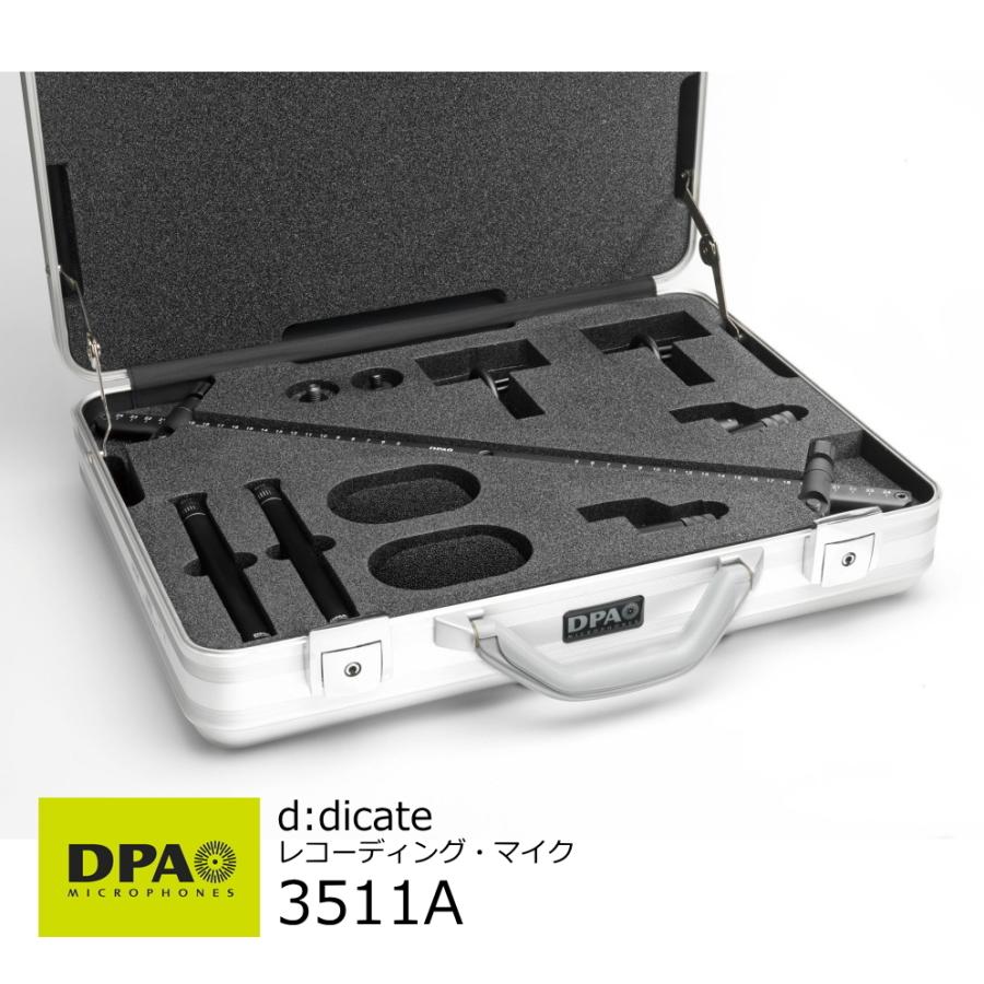 DPA　d:dicate　高品位無指向性マイクロホン(4011Aｘ2)　ステレオキット　3511A | 