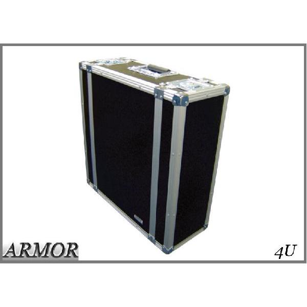 スタイリッシュシンプル ARMOR アルモア FRP製ラックケース 2U-D360/BK 通販
