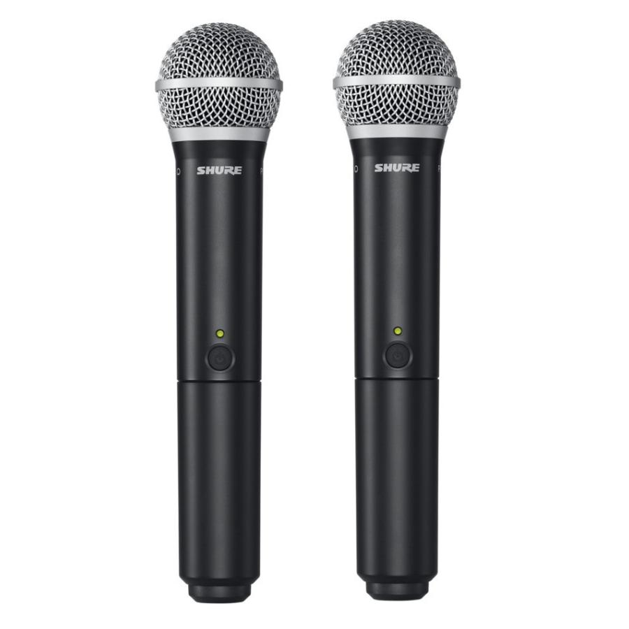 SHURE BLX288/SM58 ワイヤレスマイクシステム SHURE Shure BLX288/SM58 ワイヤレスマイク 2本セット