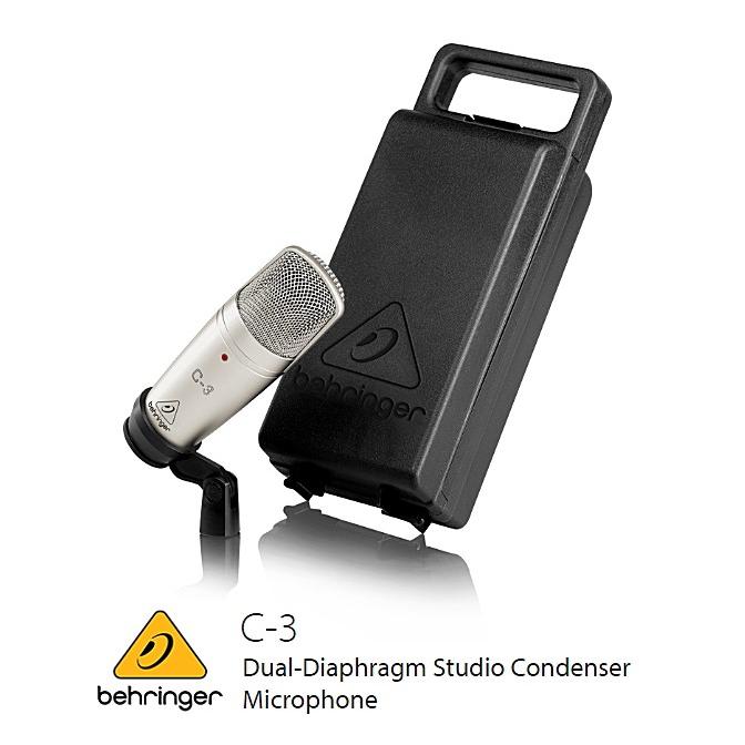 BEHRINGER/べリンガー　C-3　デュアルラージダイアフラム搭載コンデンサー型マイクロホン　 | BEHRINGER
