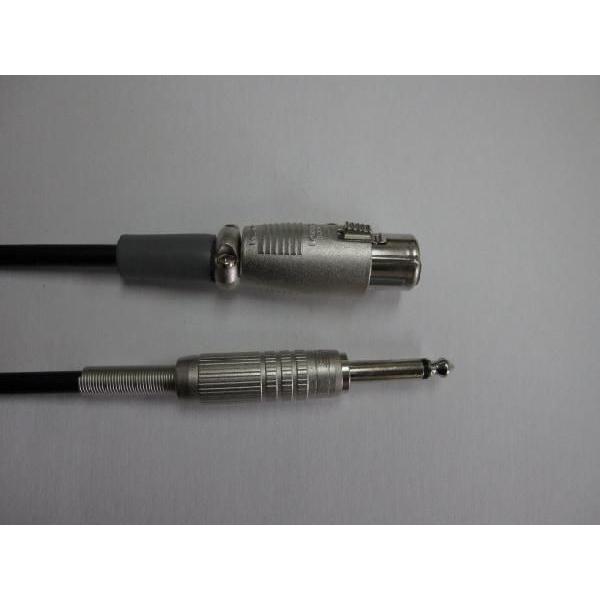 (未使用･未開封品)　CANARE XLRメス-フォン ケーブル 5m 黒 PC05 BLACK df5ndr3 CANARE/カナレ マイクケーブル XLR（メス）⇔モノラルフォン 5m PC05