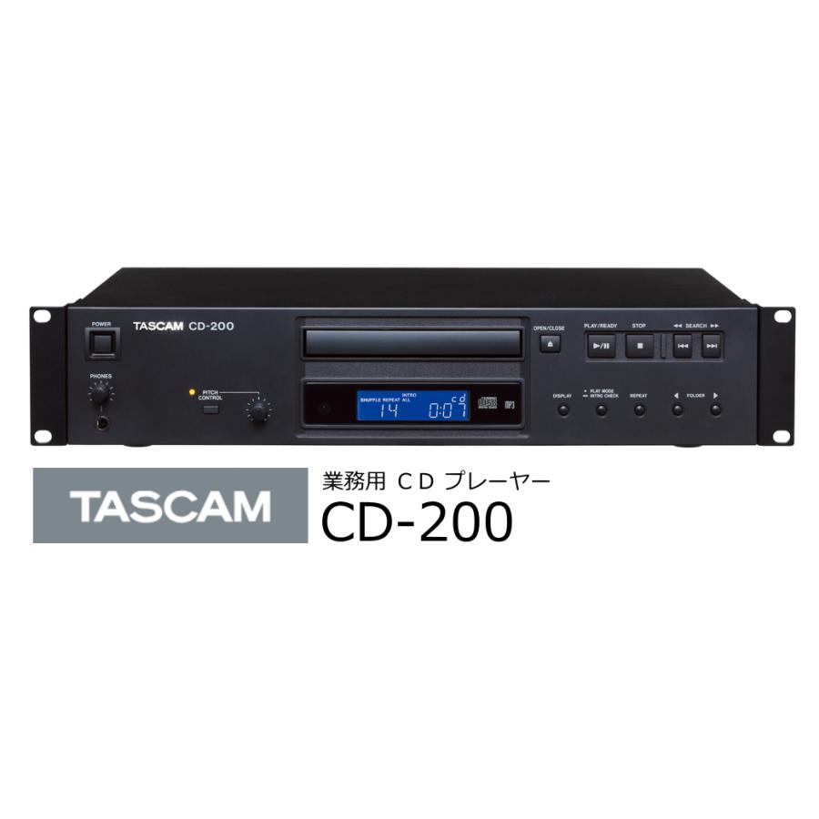 TASCAM CD PLAYER CD200 CD200RIZING 通販 Yahoo!ショッピング