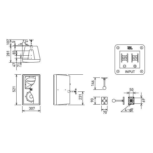 JBL　2-Way フルレンジ・スピーカー　Control29AV-1 | JBL | 01