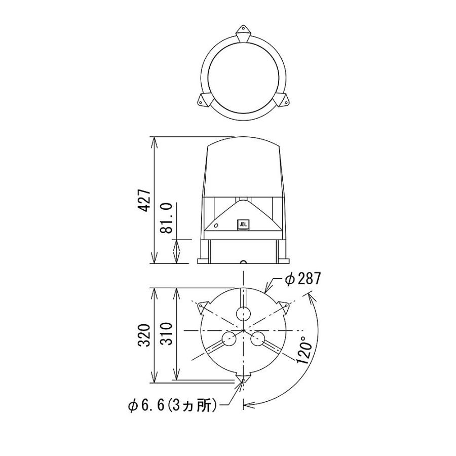 JBL JBL Control85M 地面設置野外用同軸2-Wayフルレンジ