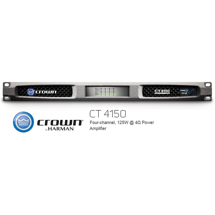 CROWN(AMCRON) CT4150 100W×4Ch パワーア CROWN/クラウン （AMCRON） ComTech DriveCore Series 4