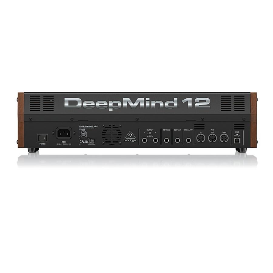 behringer DEEP MIND12D アナログシンセサイザー ベリンガー BEHRINGER DeepMind 12D デスクトップアナログシンセサイザー 送料無料
