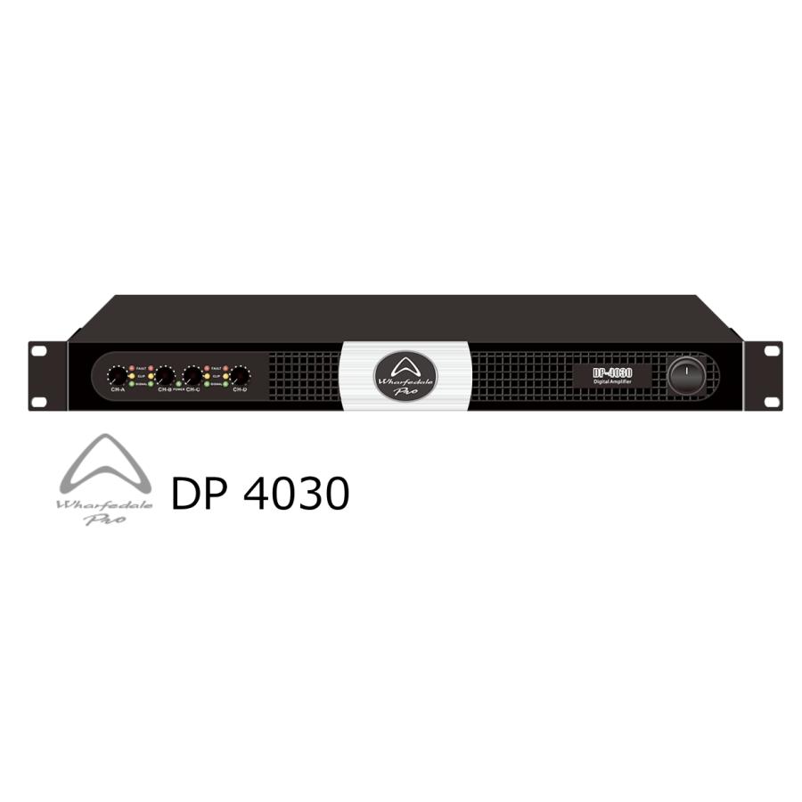 Wharfedale Pro DP-4030 パワーアンプ Wharfedale Pro DP-series 軽量4CHパワーアンプ DP-4030