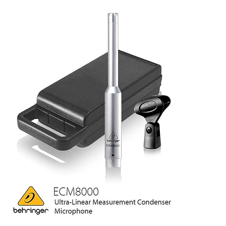 BEHRINGER/べリンガー　ECM8000　測定用コンデンサー型マイクロホン　 | BEHRINGER