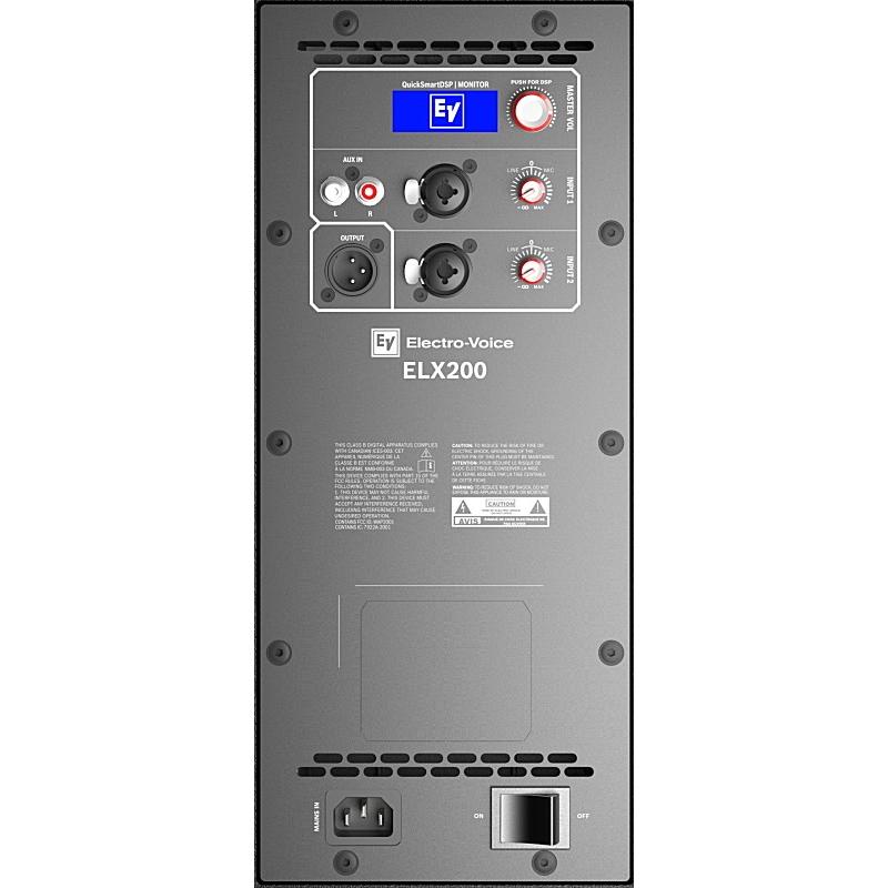 EV/エレクトロボイス 12インチ 2ウェイフルレンジDSP内蔵パワード