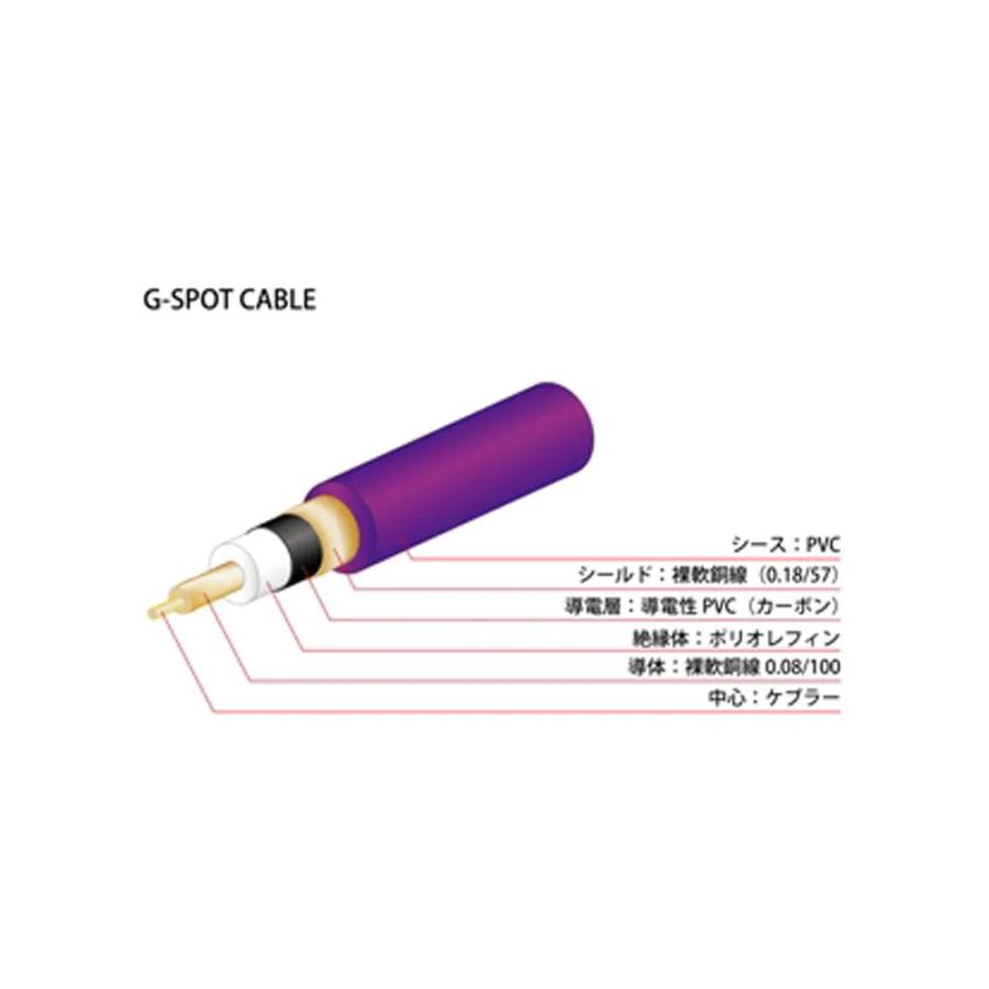 オヤイデ電気/OYAIDE　G-SPOT CABLE LS 0.3ｍ (30cm)　ギターケーブル シールド パッチケーブル｜rizing｜02