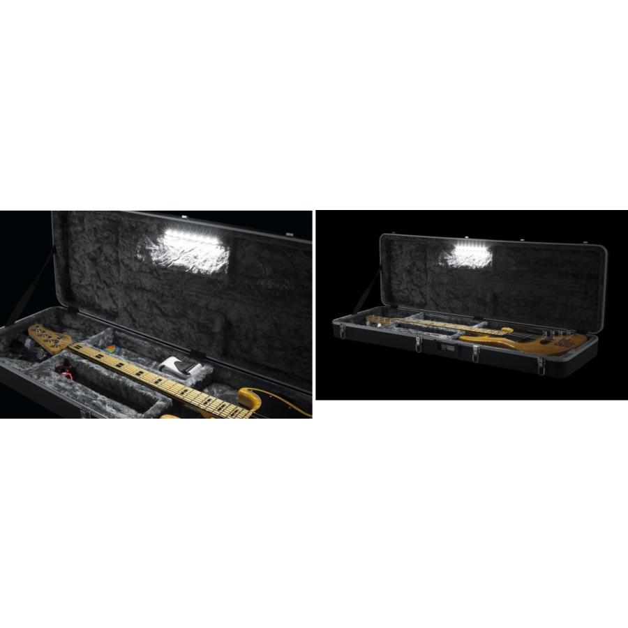 GATOR　Andanteシリーズ　エレキベース用ABS樹脂製ハードケース LEDライト付き　GC-BASS-LED_1