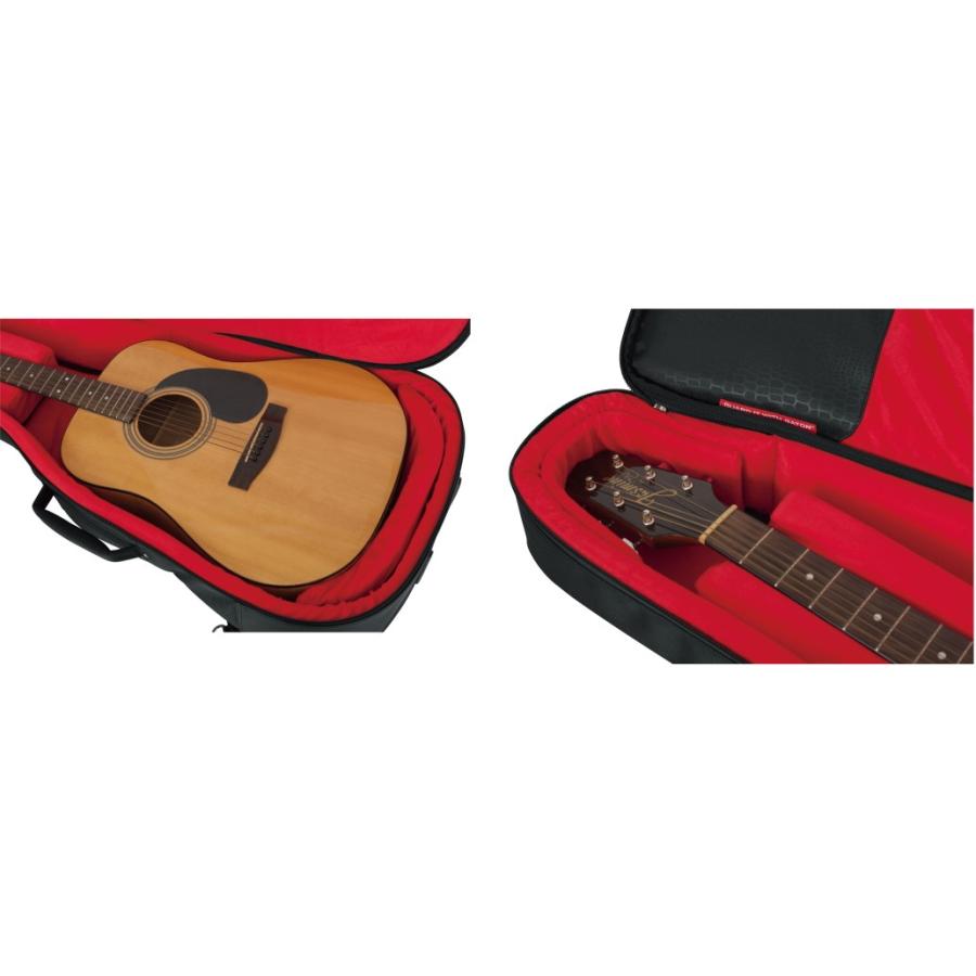 Gibson アコースティックギター ギグバッグ ソフトケース バーガンディ 