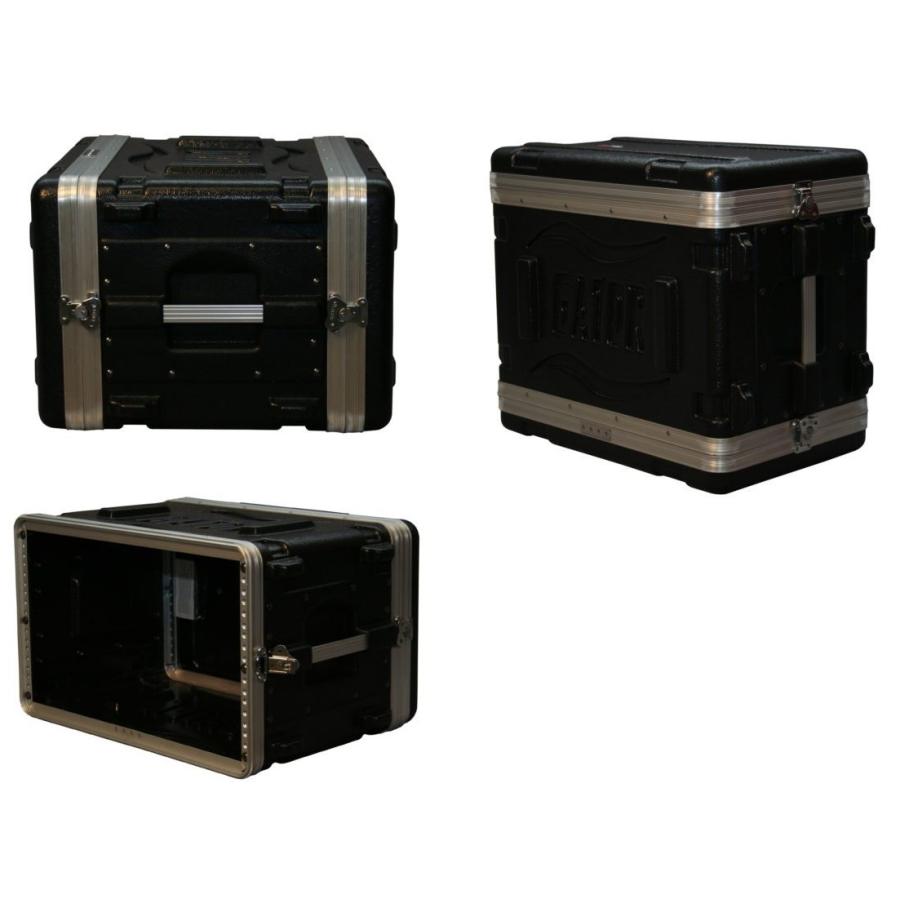 GATOR GR-6S 6Uショートラックケース GATOR CASES GATOR 6U 軽量ポリエチレンラックケース ショートタイプ