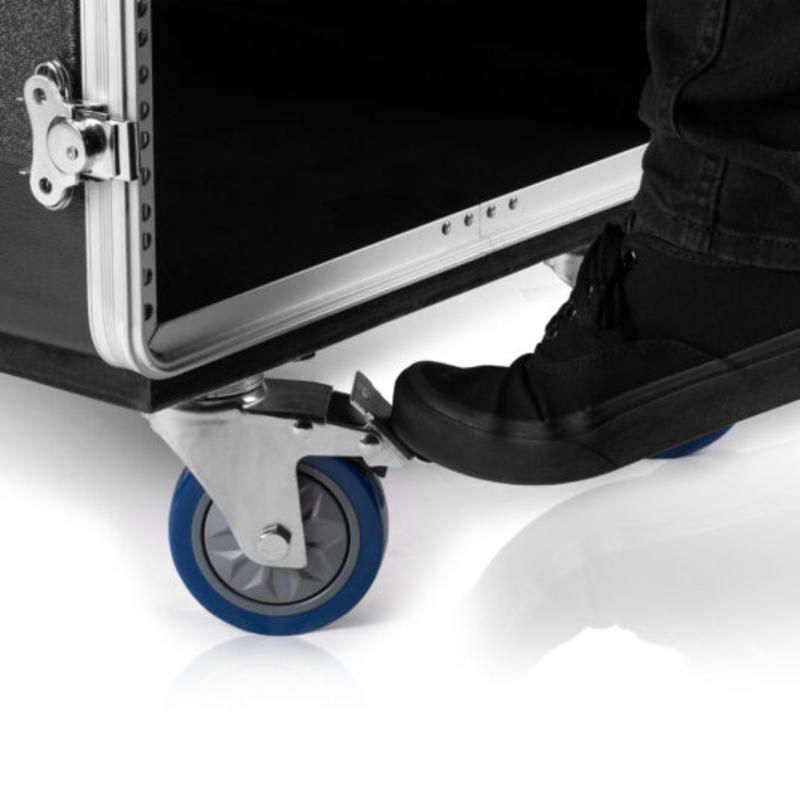GATOR CASES GATOR コンソールオーディオラック用キャスター付き10U