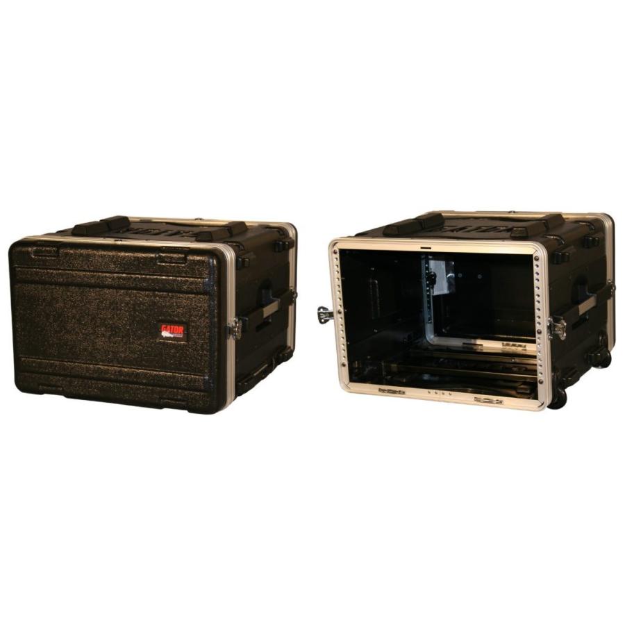 【お値下げ】GATOR ( ゲイター ) GR-6L 6Uラックケース Amazon | GATOR ゲーター ラックケース 軽量PE製 Standard