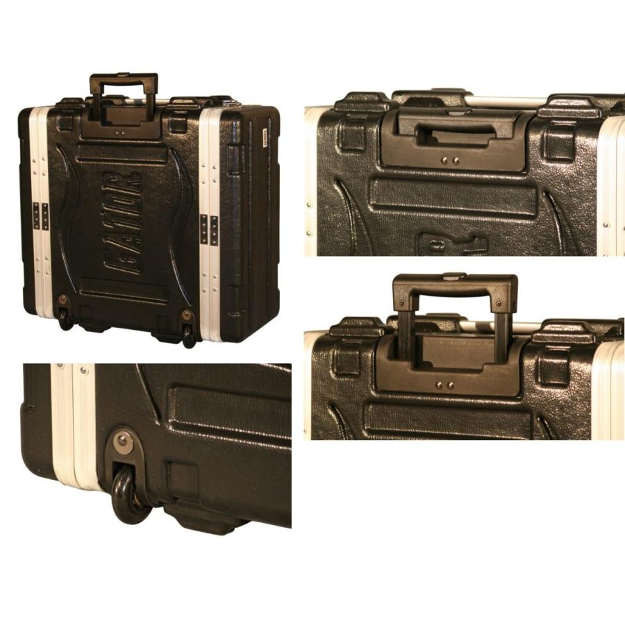 GATOR CASES GATOR 6U キャスター付きPE製ラックケース GRR-6L