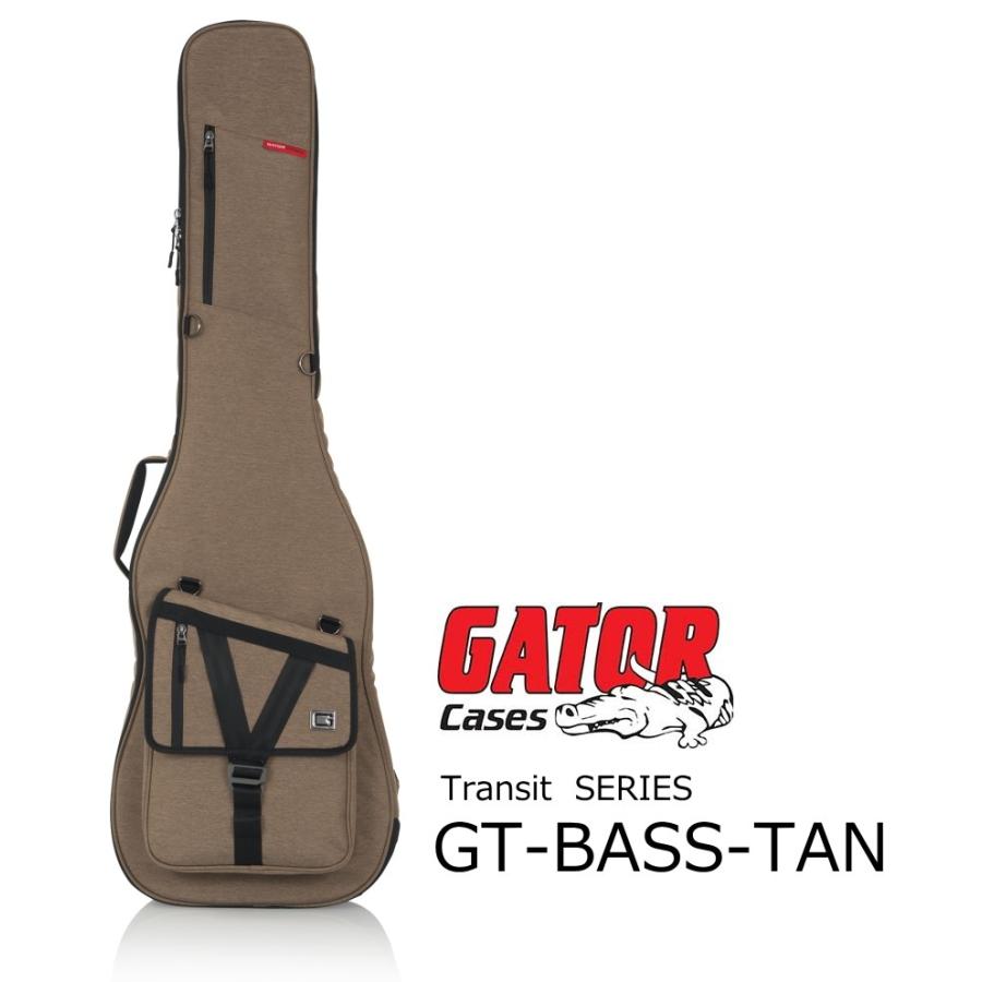 GATOR CASES GATOR ベースギター用ギグ・バッグ GT-BASS-TAN : RIZING