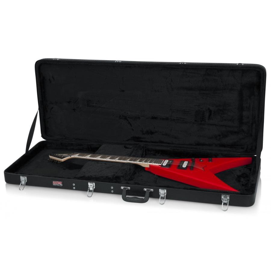 GATOR CASES GATOR 変形ギター用ハードシェルウッドハードケース GWE