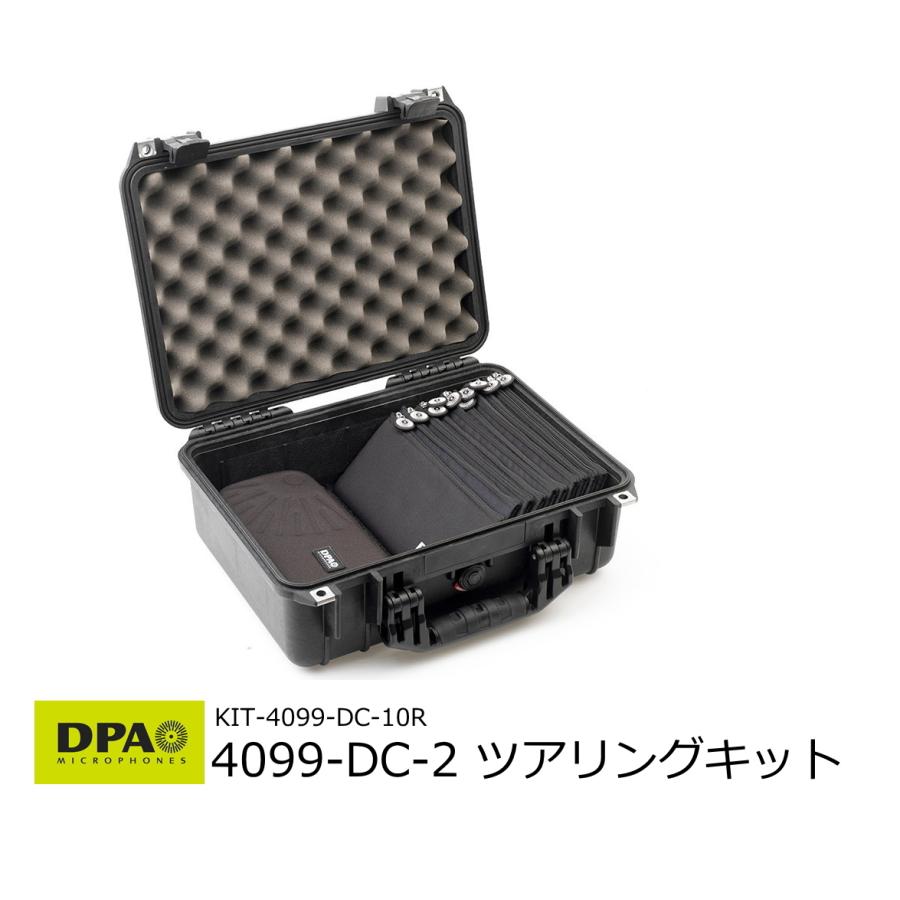 DPA dvote 楽器用マイクロホン 低感度マイク10本+クリップ25個のツアリングキット KIT4099DC10R KIT