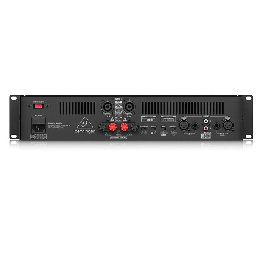 BEHRINGER KM750 パワーアンプ 400W×2(4Ω) BEHRINGER（ベリンガー） BEHRINGER/べリンガー 400W×2（4Ω） ステレオ
