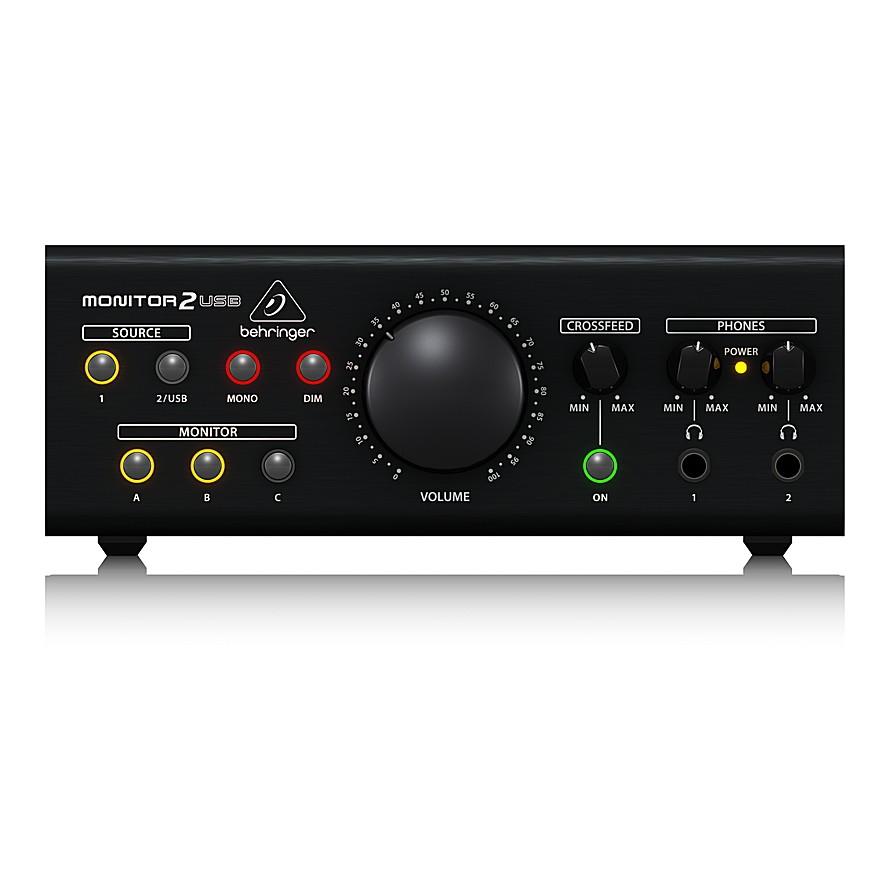 BEHRINGER/べリンガー　USBオーディオインターフェース搭載モニターコントローラー　MONITOR2USB | BEHRINGER | 01
