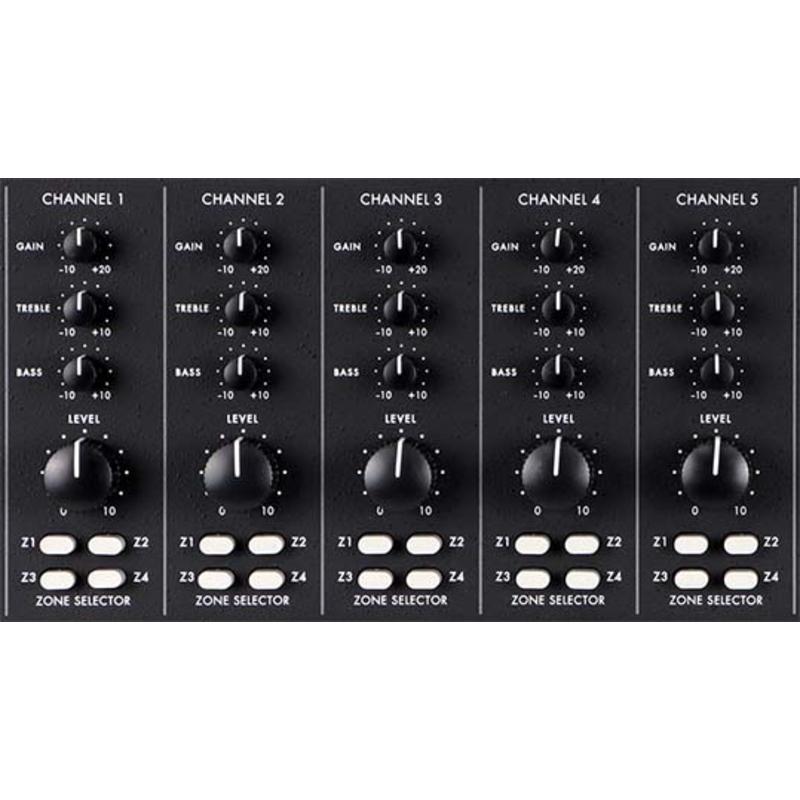 ART  5チャンネル・4ゾーン・マイク／ライン・ミキサー  MX524 |  | 04