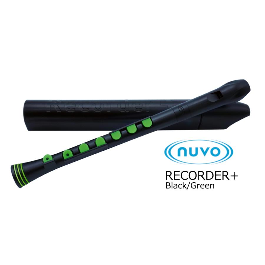 NUVO　リコーダープラス　Recorder+ Black/Green　N320RDBGR | nuvo