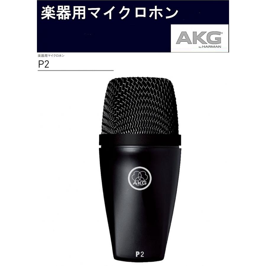 AKG　ダイナミック型楽器用マイクロホン　P2 | 