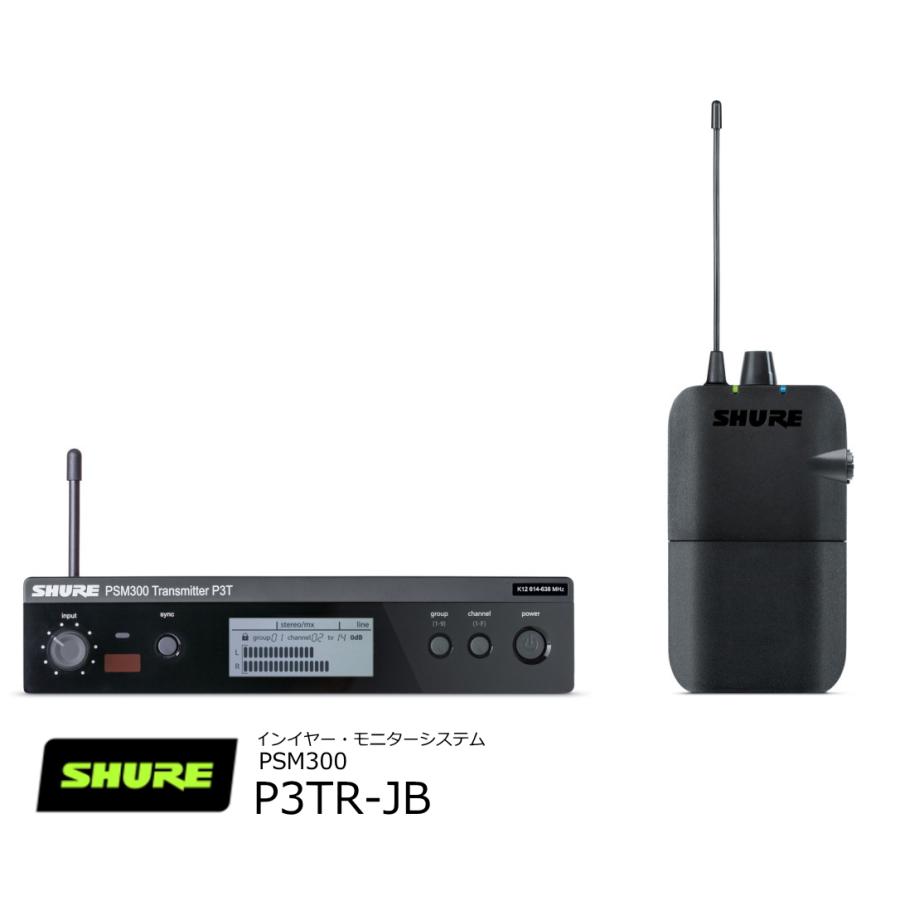 SHUREのSHURE PSM300 ワイヤレスインイヤーモニター PSM 300 - In-Ear Personal Monitoring System - Shure USA