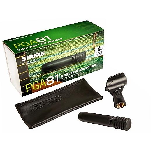 SHURE（シュア） 楽器用コンデンサー・マイクロホン PGA81-LC : RIZING