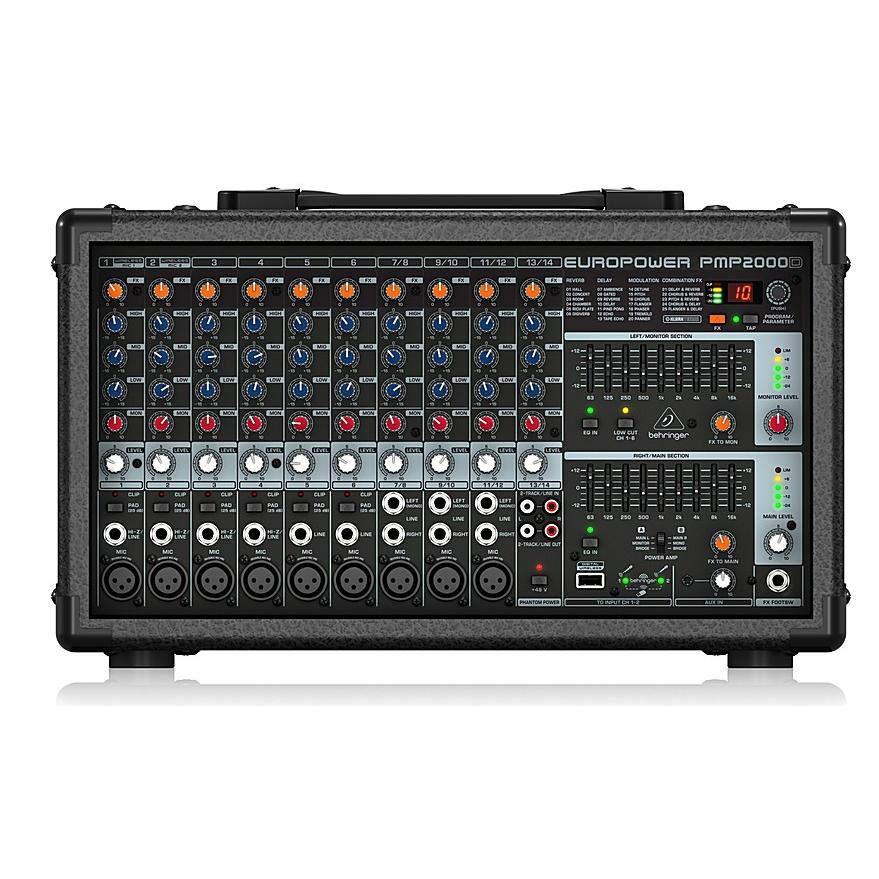 BEHRINGER べリンガー 14chステレオパワードミキサー PMP2000D