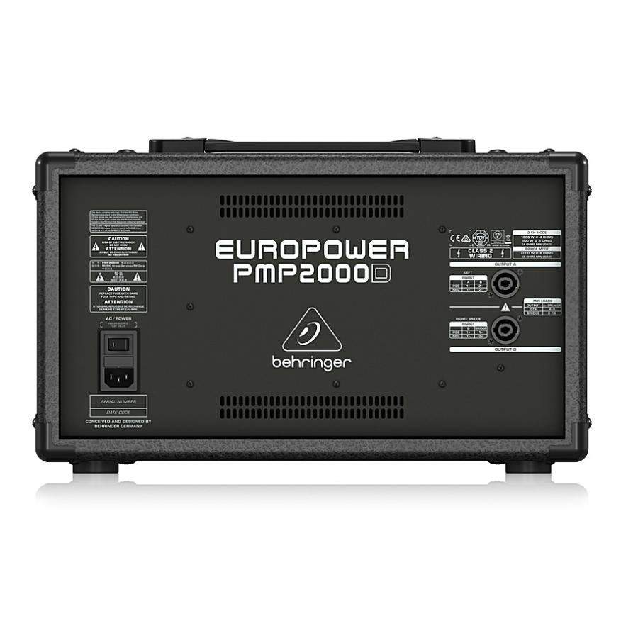 BEHRINGER べリンガー 14chステレオパワードミキサー PMP2000D