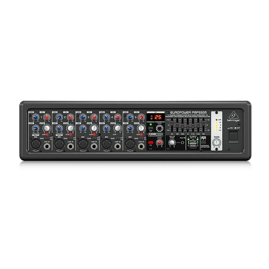 BEHRINGER（ベリンガー） べリンガー 5chステレオパワードミキサー