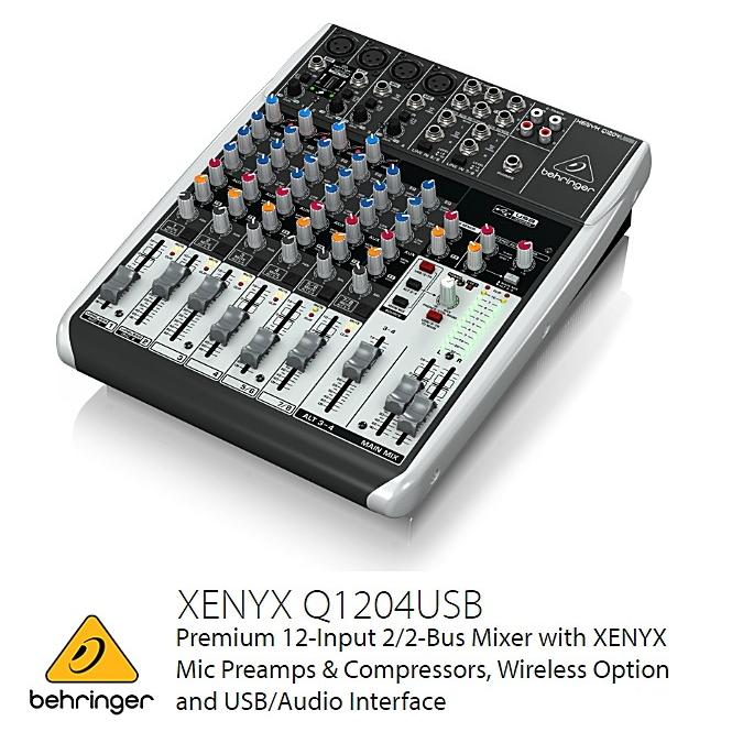 BEHRINGER べリンガー Q1204USB XENYX USBオーディオ