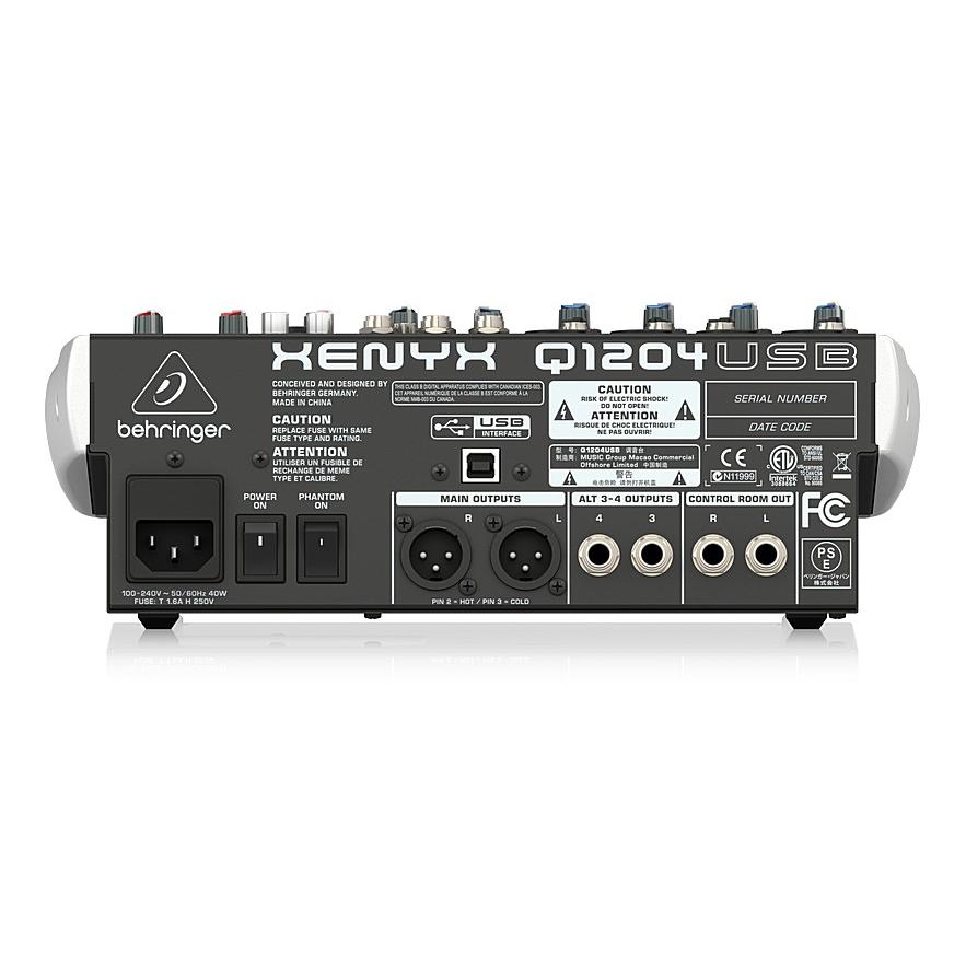 BEHRINGER べリンガー Q1204USB XENYX USBオーディオ