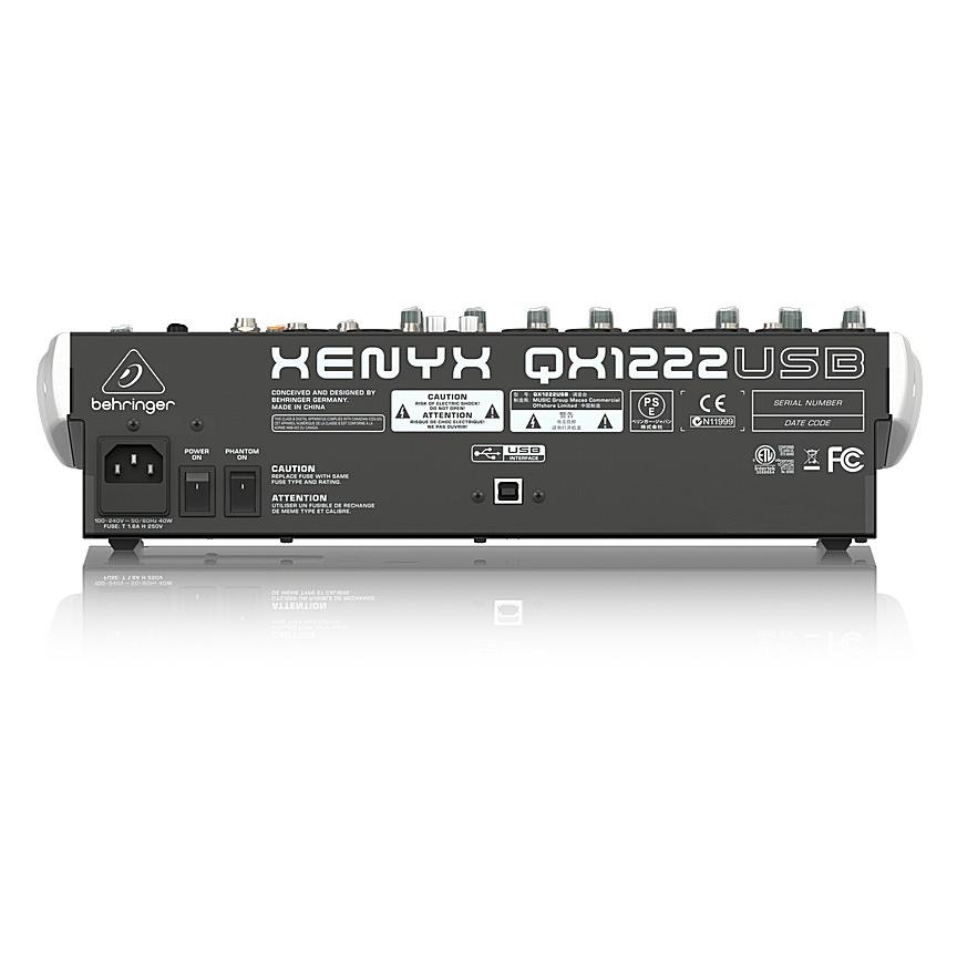 ベリンガー アナログミキサー　XENYX QX1222USB BEHRINGER QX1222USB XENYX アナログミキサー｜FULL-TEN