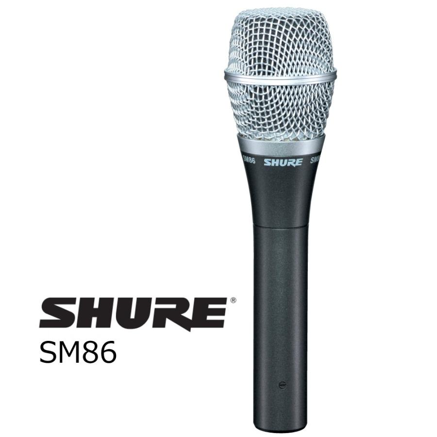 SHURE　ボーカル用コンデンサー型マイクロホン　SM86｜rizing