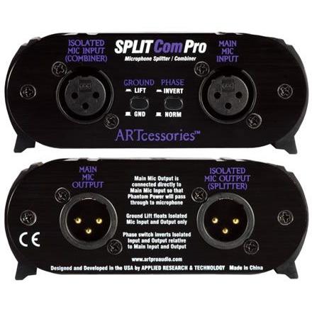 ART マイクスプリッター / コンバイナー SplitCom Pro : RIZING ART マイクスプリッター / コンバイナー SplitCom Pro : RIZING