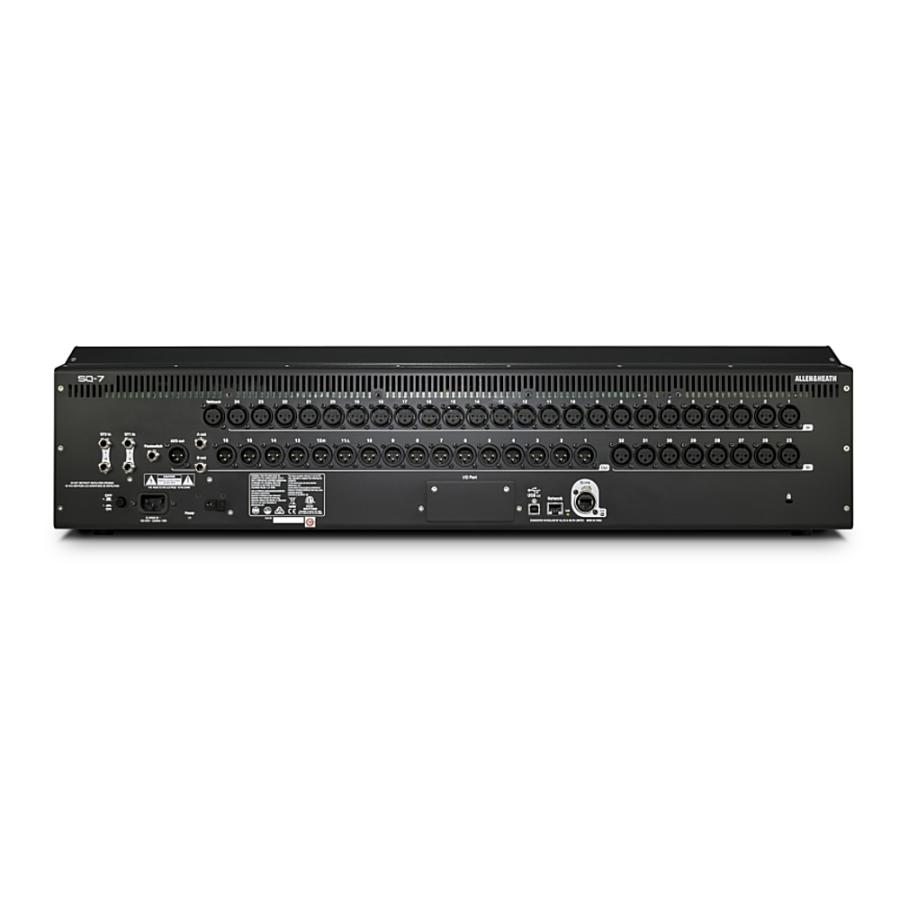 ALLEN&HEATH デジタルミキサー SQシリーズ SQ7 : RIZING - 通販