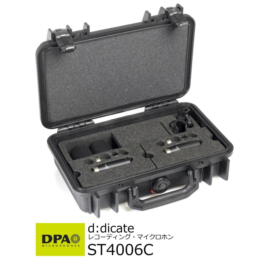 DPA d:dicate 無指向性パウダーコンパクトマイク(4006C ｘ2) ステレオ一揃いの道具 ST4006C コンデンサーマイク-レコーディング、PA機材-楽器、器材